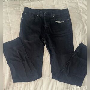 Levi's Men's Dark Blue Straight Jeans